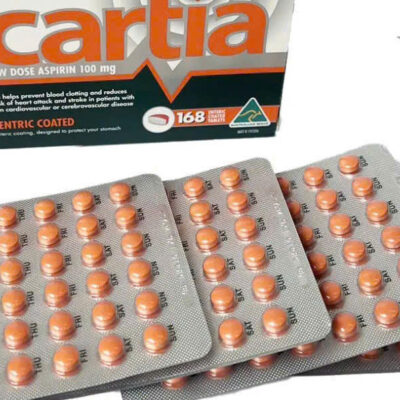 CARTIA - PHÒNG NGỪA ĐỘT QUỴ VÀ TAI BIẾN 168 VIÊN