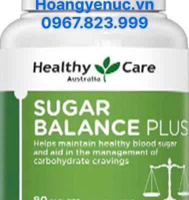 VIÊN UỐNG CÂN BẰNG ĐƯỜNG HUYẾT Healthy Care Sugar Balance Plus 90  viên