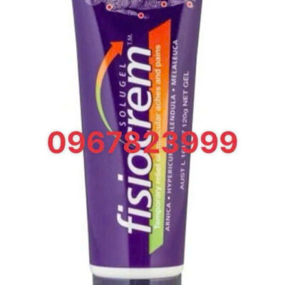 Gel xoa bóp giảm đau cơ bắp Fisiocrem Solugel 120g [Có sẵn]