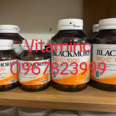 Viên Uống Hỗ Trợ Nâng Cao Sức Khỏe, Tăng Cường Hệ Miễn Dịch Và Làm Đẹp Da - Blackmores Bio C 1000mg - 62