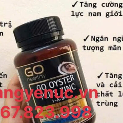 Viên Hàu Úc Go Oyster Plus Zinc Go Healthy