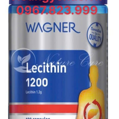 VIÊN UỐNG HỖ TRỢ GAN PHÂN HỦY CHẤT BÉO Wagner Lecithin 1200