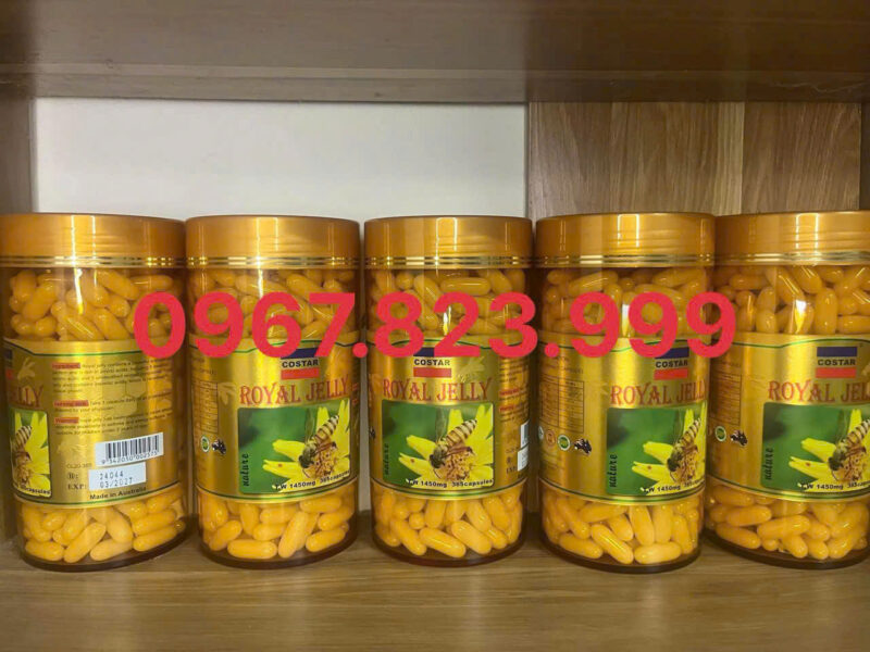 Sữa Ong Chúa Naro Royal Jelly 1450mg. 365 Viên.