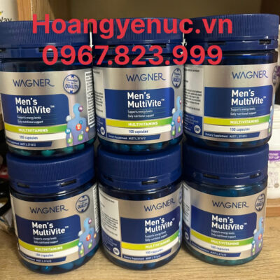 Viên uống bổ sung vitamin tổng hợp cho nam giới Wagner Mens Multivite 100 viên